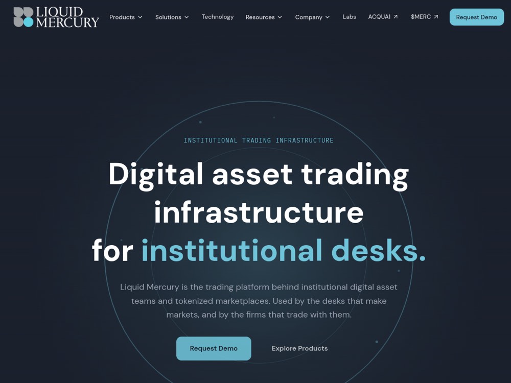 Liquid Mercury website